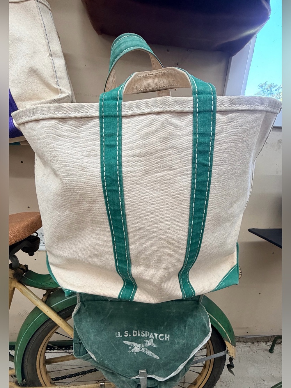 L.L. Bean Vintage Boat and Tote bag